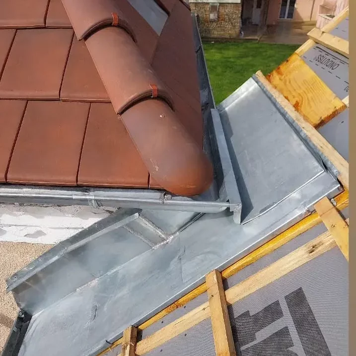 Image d'un travaux de zinguerie
